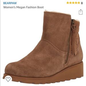 BEARPAW Megan Suede Wedge Bootie